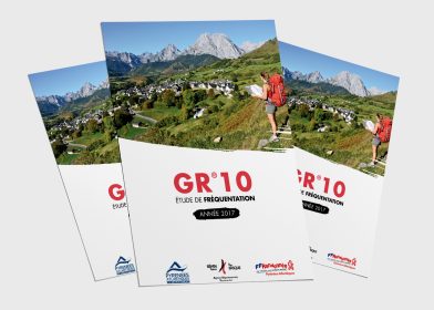 enquête de clientèle sur le GR10, grande traversée des pyrénées. attentes clients, retombées économiques, retrouvez tous les indicateurs.
