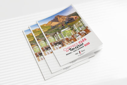 couverture du document des chiffres clés du tourisme 2024 dans le 64 - ADT64 Béarn Pays basque